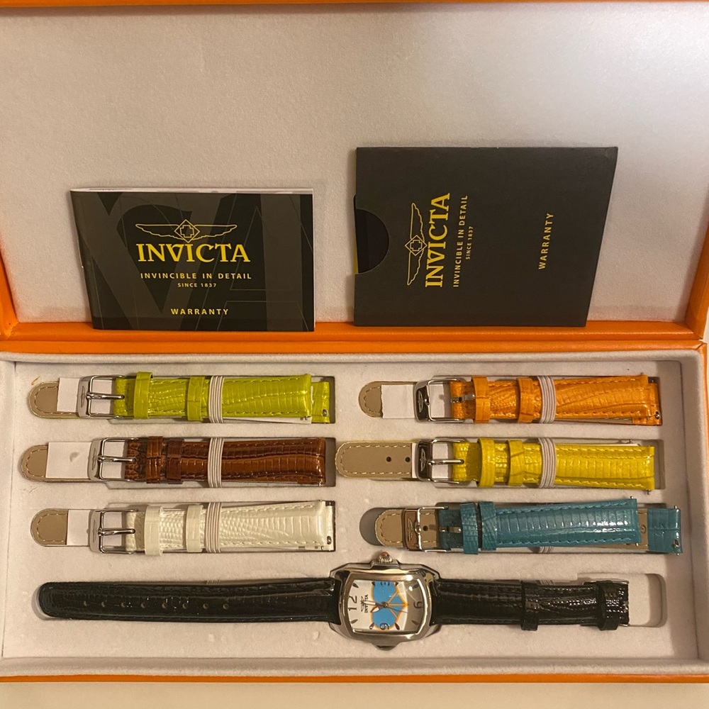INVICTA w/7 different bands!